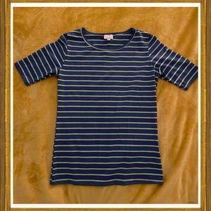 Perfect blue/grey Lularoe Gigi - NEW & Nautical ⚓️